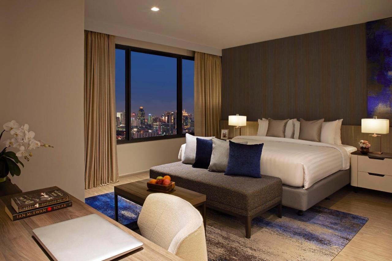 Somerset Rama 9 방콕 외부 사진 A bedroom at the hotel