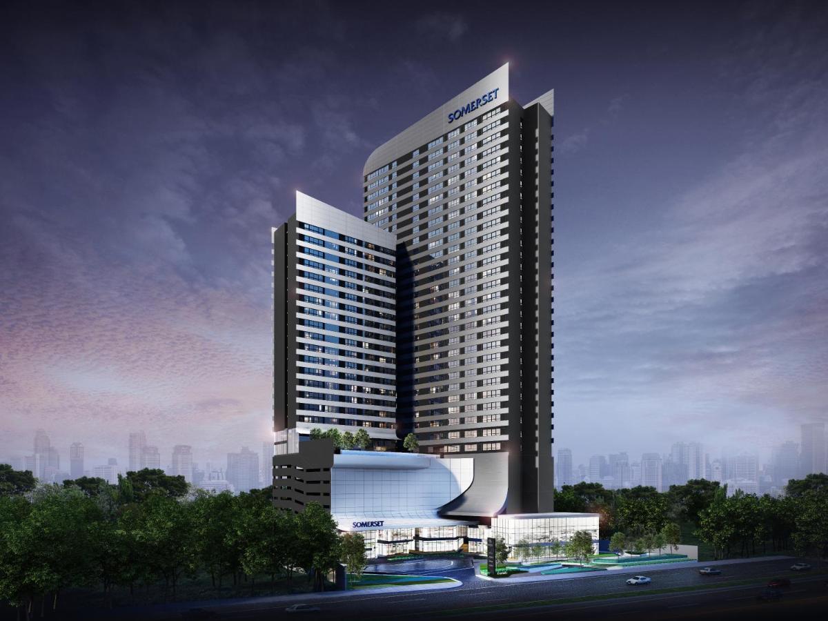Somerset Rama 9 방콕 외부 사진 The hotel's exterior