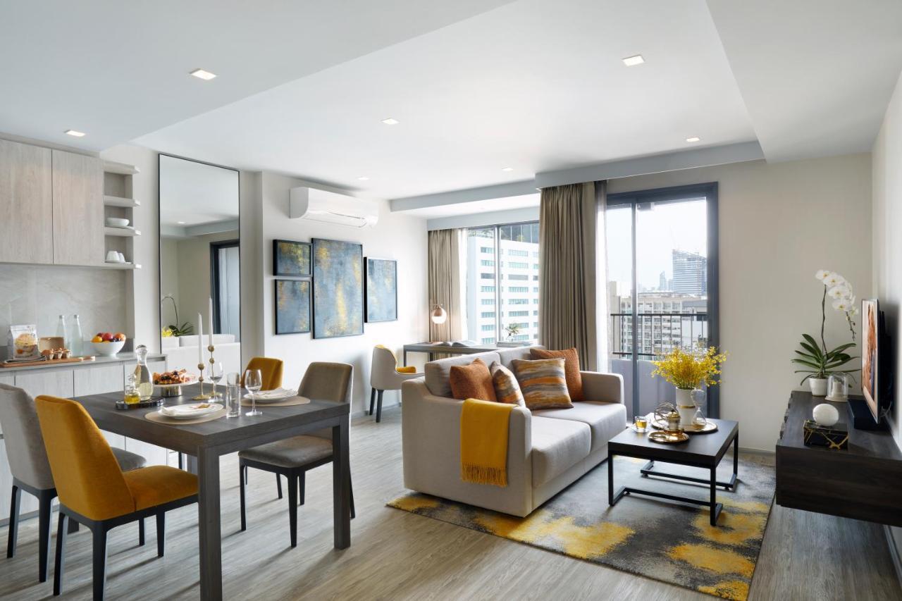 Somerset Rama 9 방콕 외부 사진 The interior of a typical apartment at The Panorama